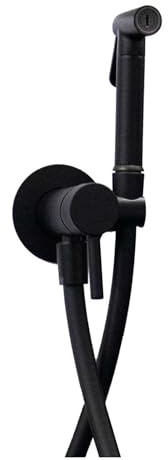 PAFFONI Rubinetteria - Set Bidet da Incasso Colore Nero Opaco con Miscelatore e Doccia ZDUP110NO - RUB11598 - Nero Opaco