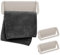 Appendi Strofinacci Cucina, Appendi Strofinacci Adesivo, Supporto Porta Strofinacci, Colgador Toalla Baño, Porta Strofinacci Per Cucine, Lavanderie e Bagni, Senza Forare, 2 Pezzi, Khaki