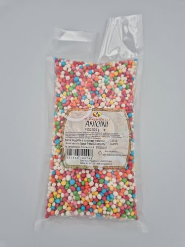 CONFETTINI ANICINI 500 GR ORIGINE ITALIANA CONFEZIONE GRANDE FORMATO CONVENIENZA