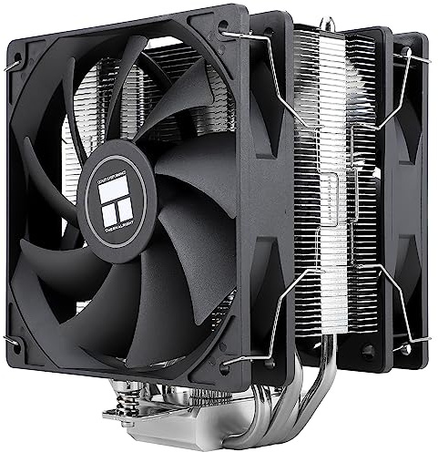 Thermalright TR Assassin X 120R SE PLUS, 4 × 6 mm värmerör tyst PWM-fläkt, 120 mm, CPU-kylare med S-FDB-lager, AGHP-teknik, för AMD AM4 AM5/Intel 1700/115X/1200/1851