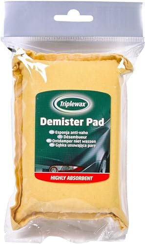 Triplewax Synthetic Demister Pad – Anti-Fog Windshield & Window Cleaning Pad
