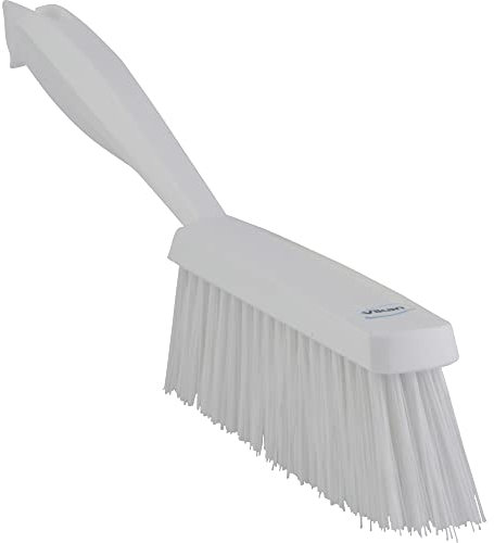 Vikan 45895 Medium Hand Brush, White, 330mm Length, 35mm Width, 110mm Height