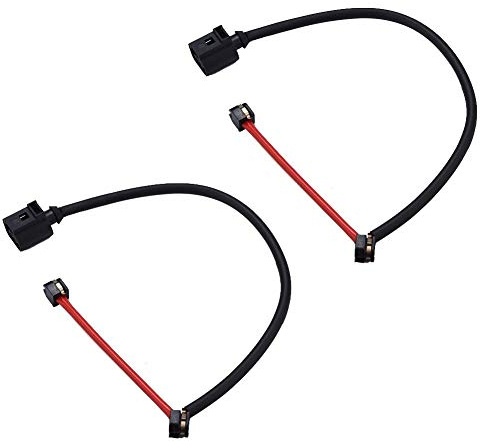 sensor desgaste pastillas freno Duokon 2Pcs Sensor de desgaste de pastillas de freno delantero 7L0907637 para Cable