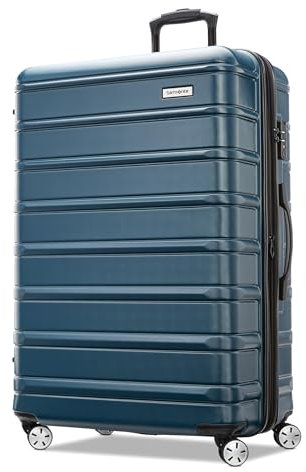 Samsonite Omni 2 Hartschalen-Koffer, erweiterbares Gepäck mit 360-Grad-Rollen, Checked-Large 28-Inch