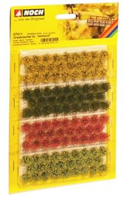 Noch-7011 Noch 0007011 Grattoir en Herbe Rouge, Jaune, Clair, Vert foncé, 7011, Multiples