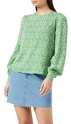 Louche Lima-Micro-Flower Blouse, Blanc, 36 Femme