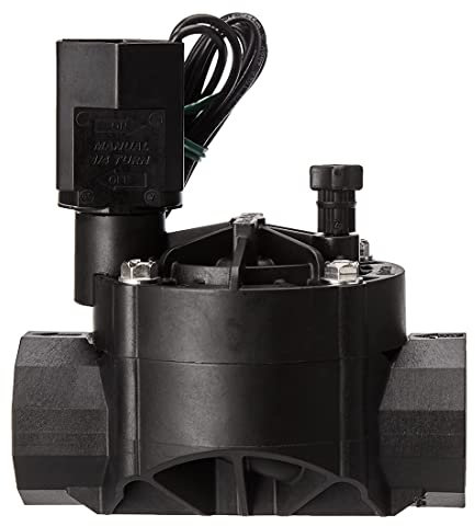 Elettrovalvola di irrigazione Rain Bird 100-HV 24V. Elettrovalvola di irrigazione con filettatura femmina da 1 - Regolatore di portata e solenoide a 24V - sistemi di irrigazione affidabili