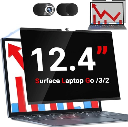 ZOEGAA Privacy Screen for Surface Laptop,Magnetic Laptop Screen Filter