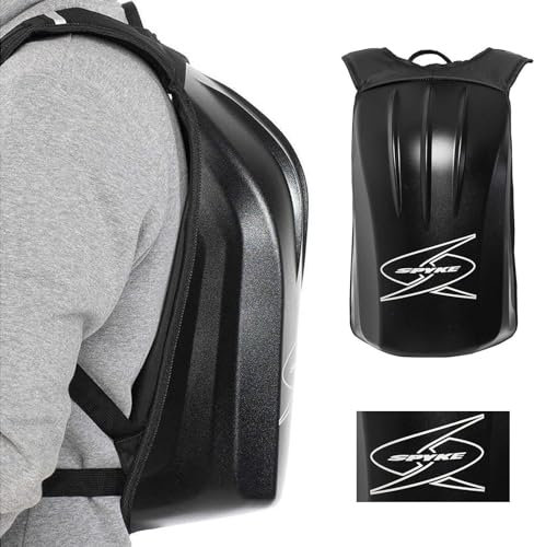 Generico Spyke Urbex Herren Motorrad Rucksack Sport Damen für Arbeit Rucksack Motorrad Techniker Spyke Urbex Schwarz