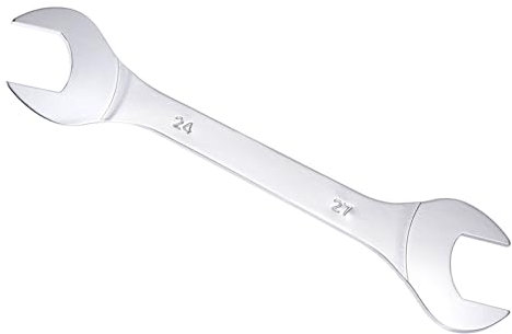 CoCud Chiave a Bocca Sottile Aperta, Metrica 24mm x 27mm, Chiave Sottile a Doppia Estremità - (Applicazioni: per Dadi Sottili, Spazi Stretti), 1 Pezzo