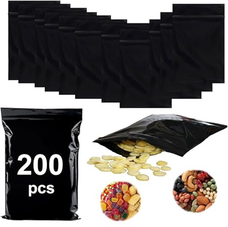 200 st. förslutningsbar väska för sanitetsbindare, tampongbortskaffning och hygien, 15 x 10 cm