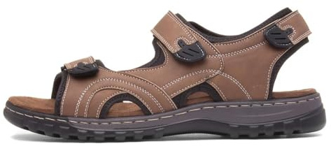 Hobos Mens Tan Easy Fasten Sport Sandal - Size 11 UK - Brown