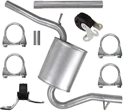 POLMOstrow Auspuff für Audi A4 B6 2000-2004 | Mitteltopf, Motoren: 2.0 | Kombi Avant, Limousine