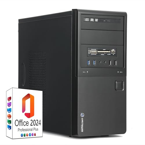 Ankermann Smart Office | Intel Core i7-7700 | 16GB RAM | 480GB SSD | Windows 10 | WLAN | MS Office 2024