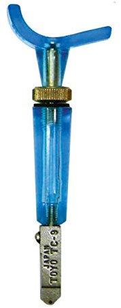 Toyo Huile en verre Cutter – Angle de coupe 138 ° Thomas Grip TC 9