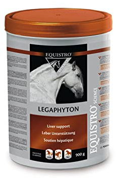 EQUISTRO® Legaphyton | Diät-Ergänzungsfuttermittel für Pferde | Zur Unterstützung der Leberfunktion bei chronischer Leberinsuffizienz | Pelletform | 900g