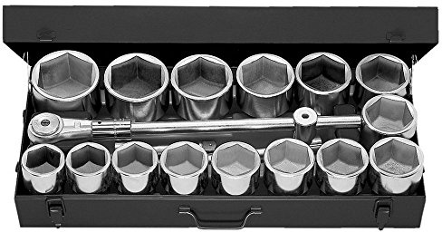 Facom M.441E Coffret cliquet et douilles 1 - 6 pans de 58 à 10mm