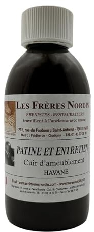 Les Frères Nordin 156106 Patine pour cuir Havane