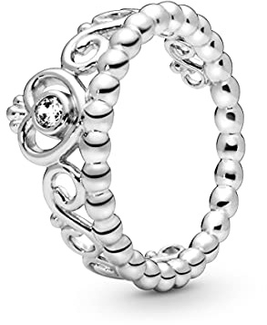PANDORA Damen-Ring 925 Sterling Silber Zirkonia weiß Gr. 54 (17.2) 190880CZ-54