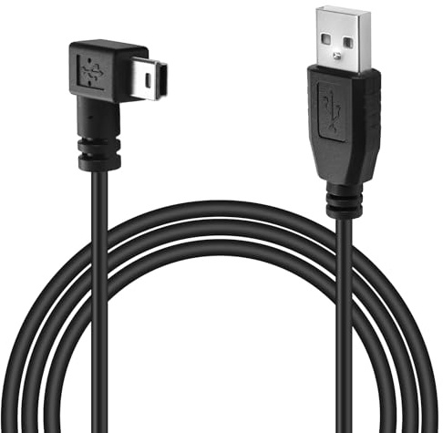 baolongking USB-/PC-Kabel für Gar-min Nuvi und Zumo Satelliten-Navigationskabel, USB-Datensynchronisation, Ladekabel (5 m)