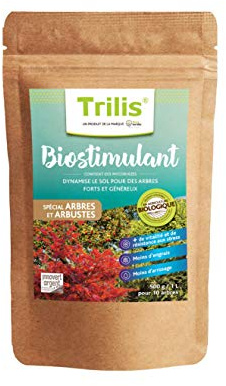Terra Fertilis - Fertilisant pour Arbres & Arbustes - à base de Biochar Mycorhizé - Améliore la croissance et la résistance des plantes - Retient l'eau et les nutriments (500g)
