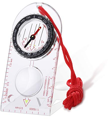 zhibeisai Compass Hiking Navigational Compass Orientation Compass