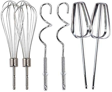 Augnongly Electric Egg Mixer Parts Set Blender Egg Beater Suit for Electric Balloon Whisk Kitchen Accessories Blender Mixer Parts