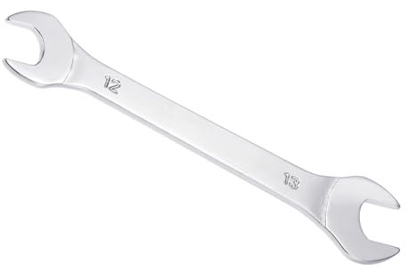 CoCud Chiave a Bussola Sottile Aperta, Metrica 12mm x 13mm, Chiave Sottile a Doppia Estremità - (Applicazioni: per Dadi Sottili, Spazi Stretti), 1 Pezzo