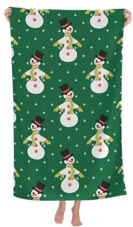 Herren Damen Strandtuch Großes Strandtuch „Frohe Weihnachten“ Handtücher Personalisiert Microfaser Handtücher Klassische Badetuch Groß Für Hotels Strand Picknicks