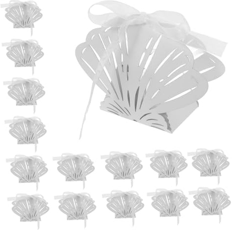 Vaguelly 25stücke Kreative Schalenförmige Süßigkeitenboxen Für Hochzeiten Partys Und Hohlraumdesign Langlebig Und Dekorativ Für Hochzeitsfeiern Und Besondere Anlässe