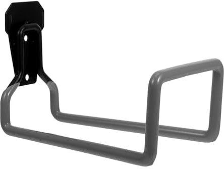 GAROZATION Hose Holder Stand for Garden and Garage Heavy Duty Metal Water Tube Hanger Bracket Easy Installation Neat Organizer for Outdoor Tools and Supplies