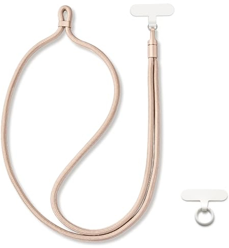 AOKSUNOVA Handykette Universal Handyband zum Umhängen Helles Camel