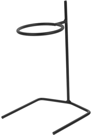 VILLCASE Coffee Filter Stand Durable Dripper Rack for Smooth Brewing Easy Assembly Washable Coffee Station Decor Black
