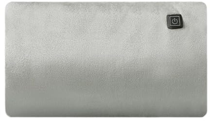 Elektrische Wärmflasche USB wiederaufladbar 39x29,5cm Heizpad Stoff 3 Temperaturstufen 180g für Winter Zuhause Schule Reisen Hotel Urlaub Perioden