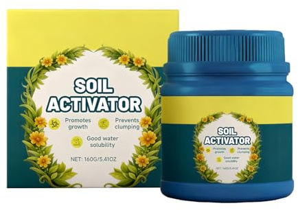 Activador de Suelo | Activador De Enraizamiento 160 Gramos,Abonos para Flores | Para Jardín Invernadero Balcón y Plantas de Flor en Interior y Exterior