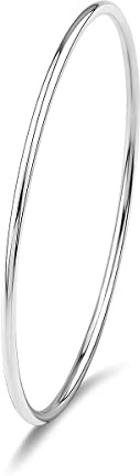 Merdia 925 Sterlingsilber Poliertes Armband Mit Frischem, Einfachem Style (7cm 6g)