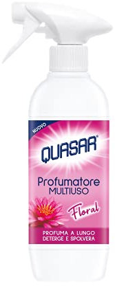 QUASAR PULITO STELLARE Profumatore Multiuso Floral Spray - formato da 500 ml