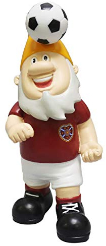 FOCO Hearts FC Football Premier League Championship Header Ball Garden Gnome Ornament Indoor/Outdoor