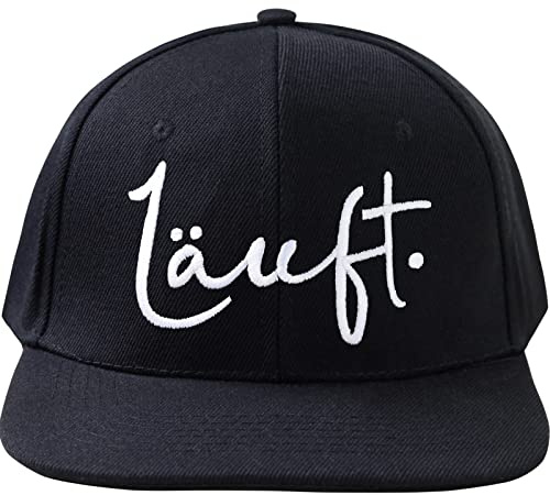EXPRESS-STICKEREI Kappe lustig mit Spruch | verstellbare Unisex Cap mit Stickerei | Smapback Kappe mit Verschluss | Outdoor Basecap für Sport & Freizeit | Baseball Kappe | Einheitsgröße
