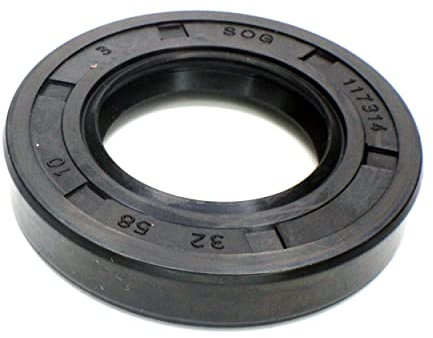 Parts and Parts Radialwellendichtring 32x58x10mm, AS/TC/BASL/WAS, DIN 3760 Simmerring, NBR 70, hitze & chemikalienbeständig, ideal für Motoren, Pumpen, Getriebe & industrielle Anwendungen