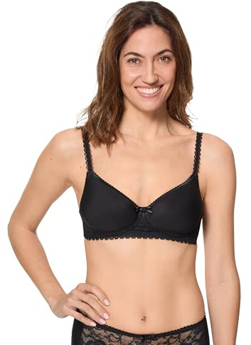 Playtex Andningsbart mikrofiber bygel Spacer BH dam x 1, svart, 95C