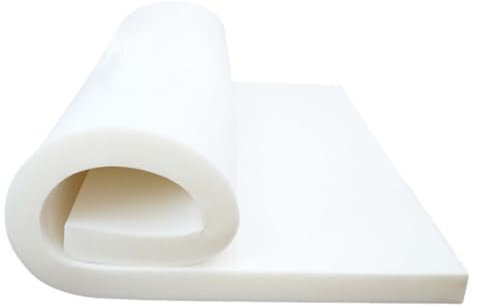 Monbaer Schaumstoffkissen für Sofa, Esszimmer, Hocker, 3/5/8/10 dick, hochdicht, 100 x 50 x 8 cm