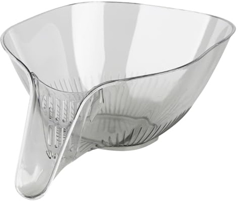 Thyonta Multi-Functional Draining Basket & Colander - Large Capacity Vegetable Washing Funnel for Kitchen, Ideal for Rinsing Fruit, Rice & Food, Space-Saving Design
