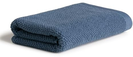 Möve Handtuch Bliss Handtücher - 50 x 100 cm, 100% Baumwolle, Steel Blue