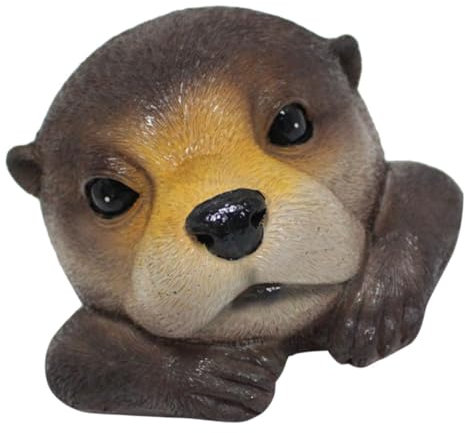 Milisten Statue Aus Kunstharz Für Teich Im Garten Schwimmende Figur Wasser Dekoration Für Balkon Terrasse Pflanzgefäß Ornament