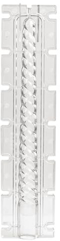 Wjsdsg 3D Twisted Längliche Kerze Kunststoff Form Interessante Spirale Form Duft Kerze Form Für Hochzeit Abendessen Dekoration