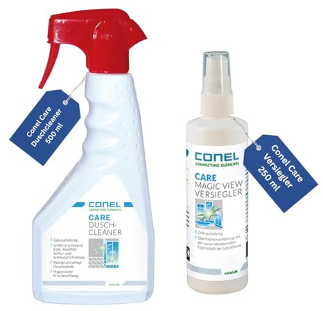 BADfabrik24 CONEL CARE Duschcleaner 500 ml + Versiegler 250 ml