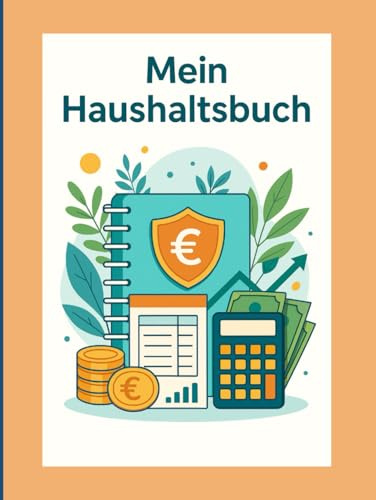Mein Haushaltsbuch HardCover: Budget, Ausgaben & Sparziele – 12 Monate