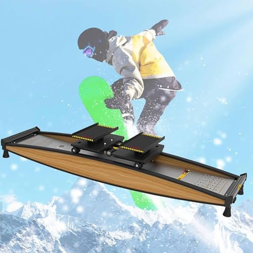 Ski-Trainingsgerät, Indoor-Ski-Crosstrainer, 150 Kg Belastung, Kraft- Und Gleichgewichtstrainingsgerät, Ganzkörpertraining, 150 Kg Kapazität, Für Hockey, Eislaufen