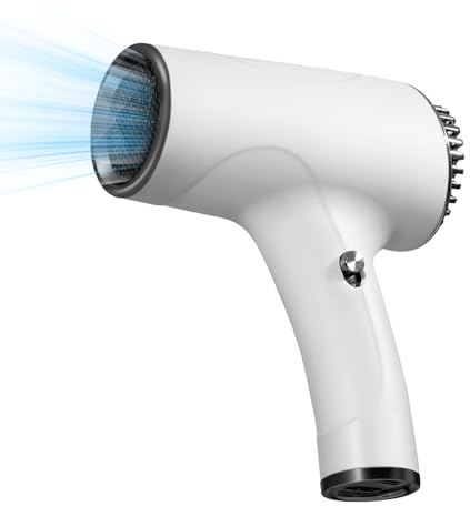 Secador De Pelo Inalámbrico 500W Con Enchufe Para Aire Caliente Y Frío | 2 Velocidades Recargable Ruido Para Secado Para Hombres Mujeres En Dormitorio Viaje O Salón De Belleza